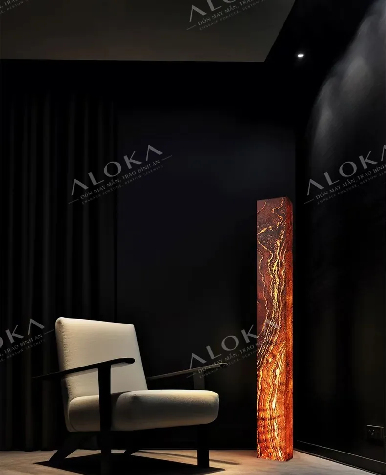 Cột cao (ALK-CD05) — khối đá năng lượng thấu quang ALOKA